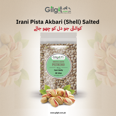 Premium Irani Pista Akbari (Salted) – Best Quality Pistachios in Shell | Gilgit.com.pk
