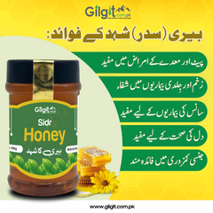 100% Pure Sidr Honey | بیری کا شہد – Premium Berry Ka Shehad from Gilgit | Export Quality | gilgit.com.pk